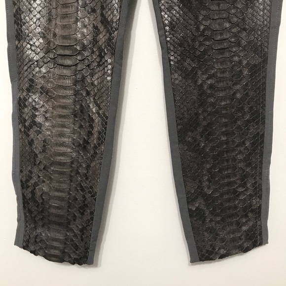 Kaufmanfranco Python-Front Cropped Pants - Picture 10 of 16